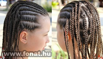 fonja, fodrászat, hajfonás, copf