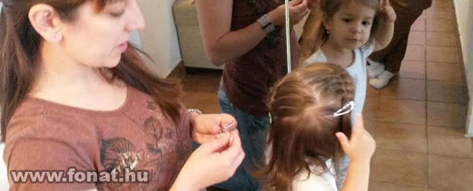 hajfonás, hajfodrászat, fonásdivat, dekoratív hajkoronák, hullámos haj