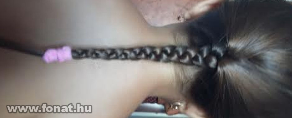 befont haj, hajfonások, divatos hajkoronák, hullámos haj