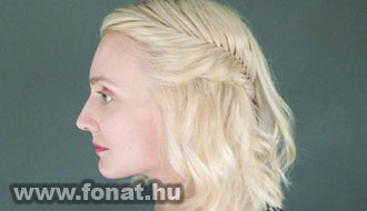 hajfonás, befonja a hajat, fonás, copf